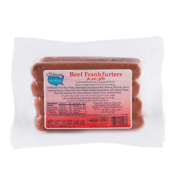 Merve Beef Franks 0.5kg