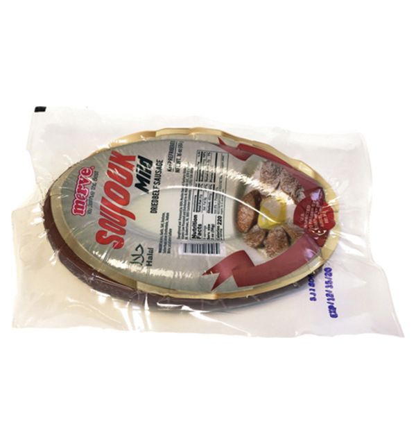 Merve Beef Soujouk Mild 1lb.