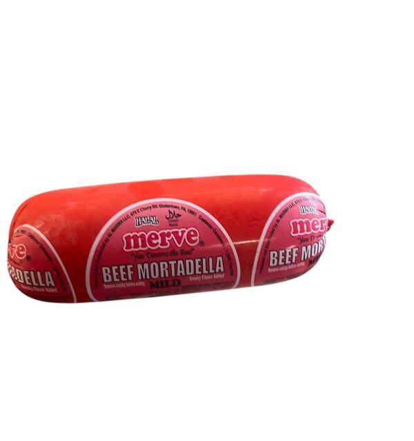 Merve Beef Mortadella Mild 1lb.