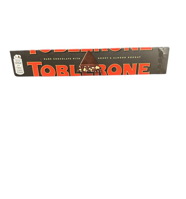 Toblerone Dark Chocolate with Honey & Almond Nougat 100g