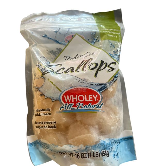 Wholey Tender Sea Scallops