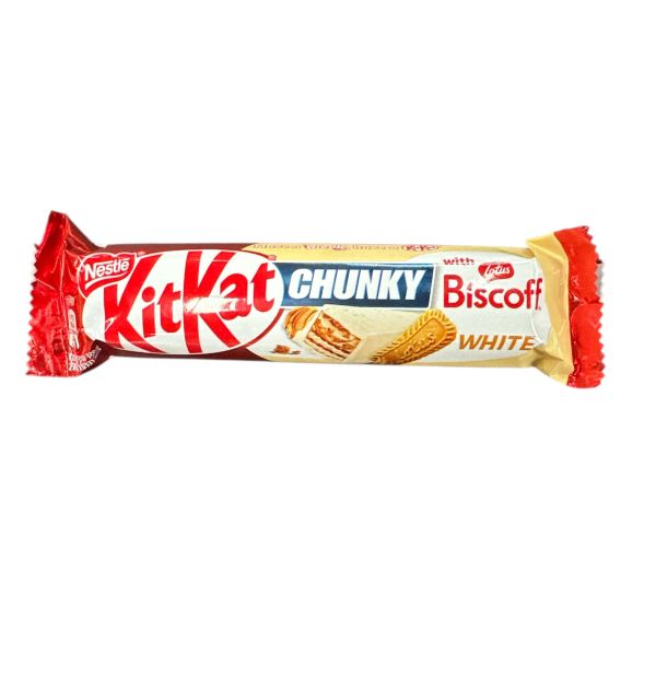 KitKat Chunky White Biscoff 42g