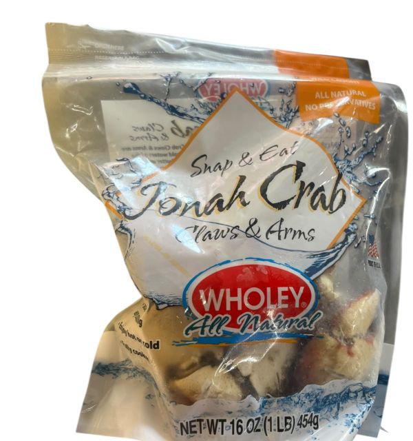 Wholey Jonah Crab Snap & Eat 454g