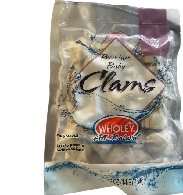 Wholey Baby Clams 454g