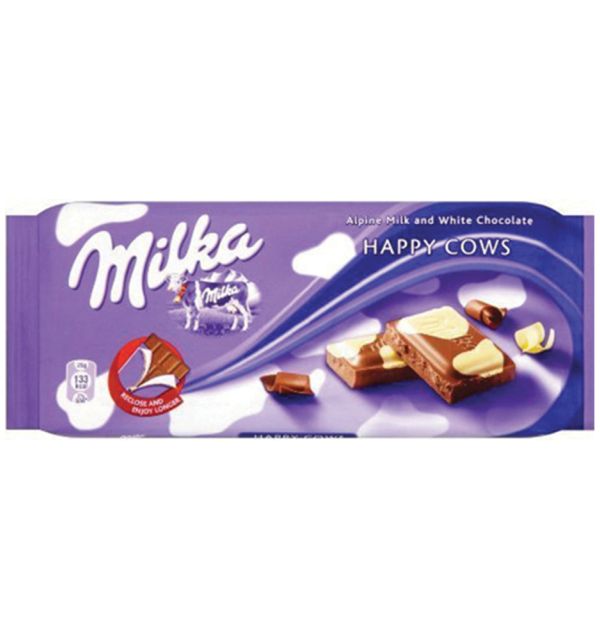 Milka Happy Cow Spots 100g