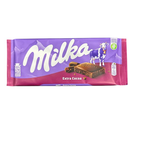 Milka Raspberry Cream Chocolate Bars 100g