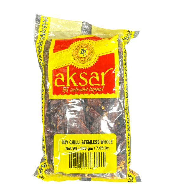 Askar Dry Chilli Stemless Whole 200mg/ 7.05Oz Regular