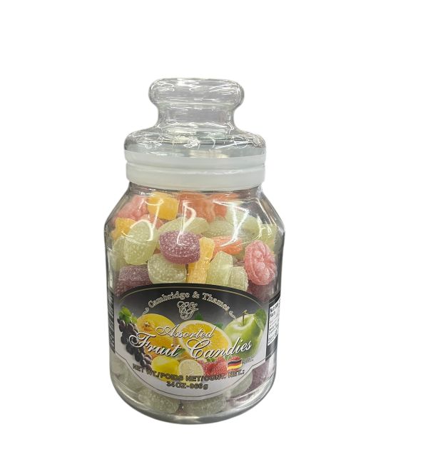 Assorted Candy Vase/Jar 34oz - Cambridge & Thames (966g)  x 6 