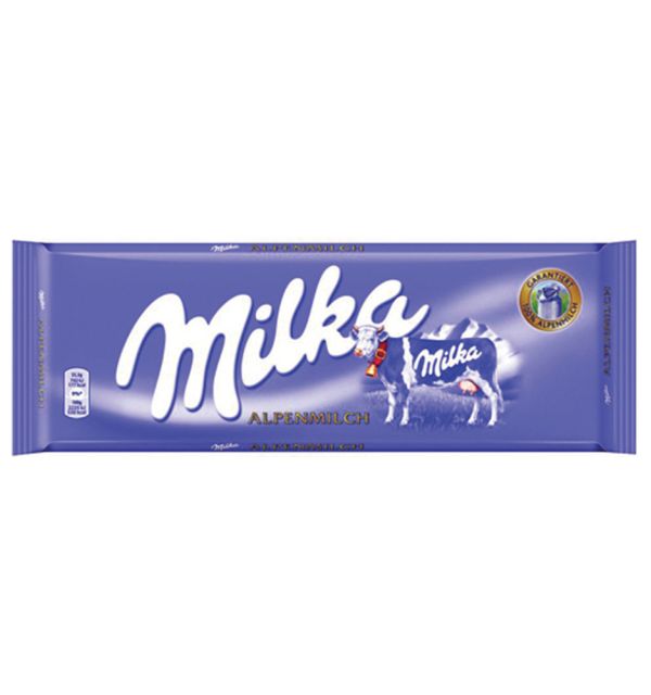 Milka Alpine Milk Chocolate Bar 250g
