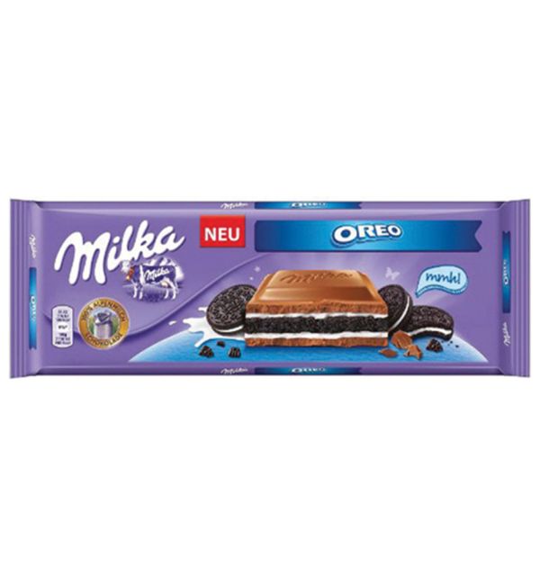 Milka Oreo Chocolate Bars 300g