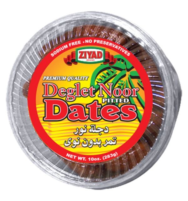 Ziyad Deglet Noor Pitted Dates 283g