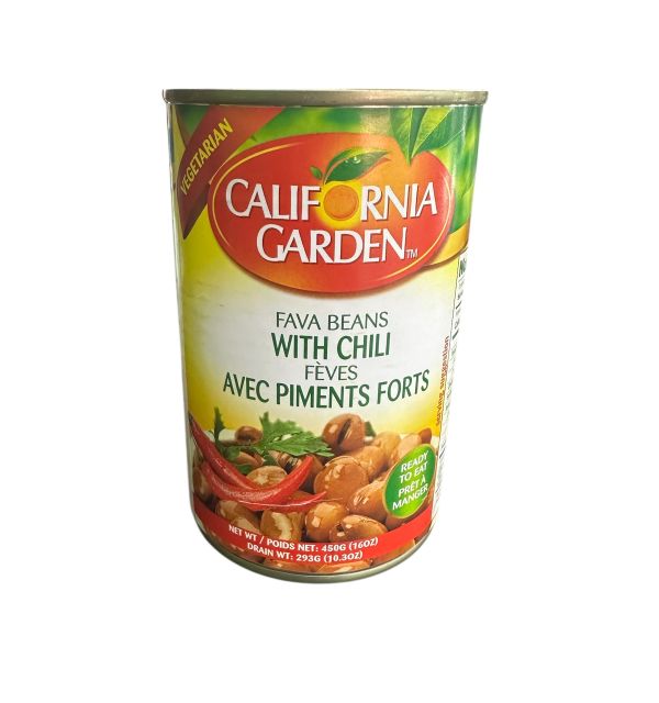 California Garden Fava Beans w Chili 16oz