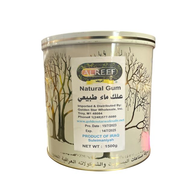 Alreef Natural Gum Iraq Tin 1.5kg