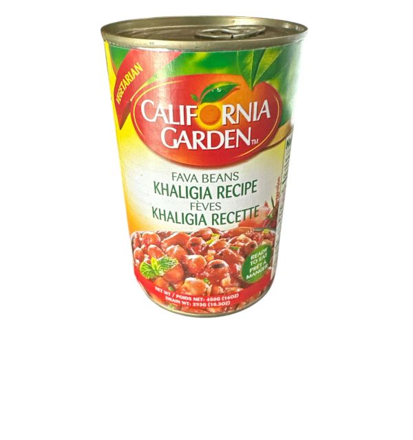 California Garden Fava Beans Khaligia Recipe 16oz