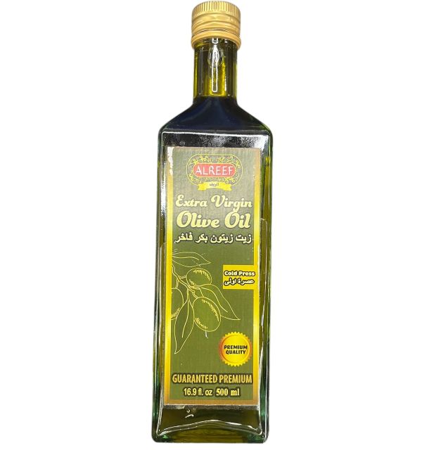 Al Reef Extra Virgin Olive Oil Glass 500ml