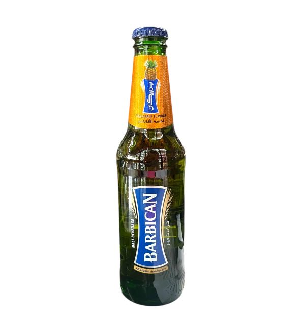 Barbican Pineapple Malt Non-Alcoholic 11.1oz