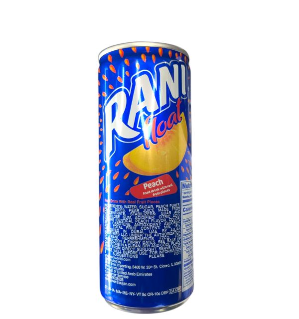 Rani Float Peach 6x8fl oz.