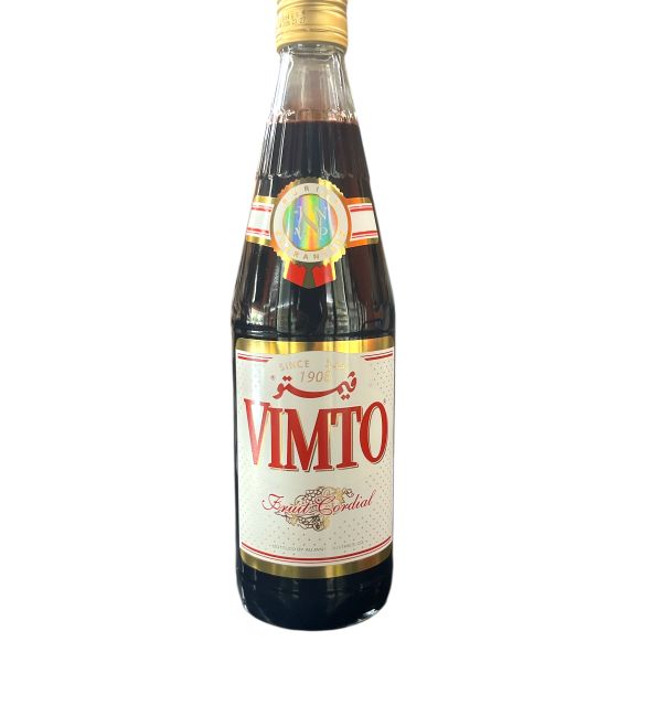 Vimto Fruit Syrup Glass Bottle 790mL