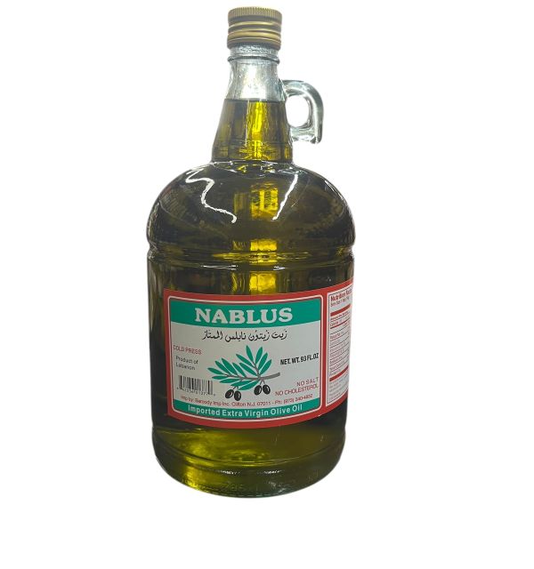 Nablus Extra Virgin Olive OIl 93fl oz.