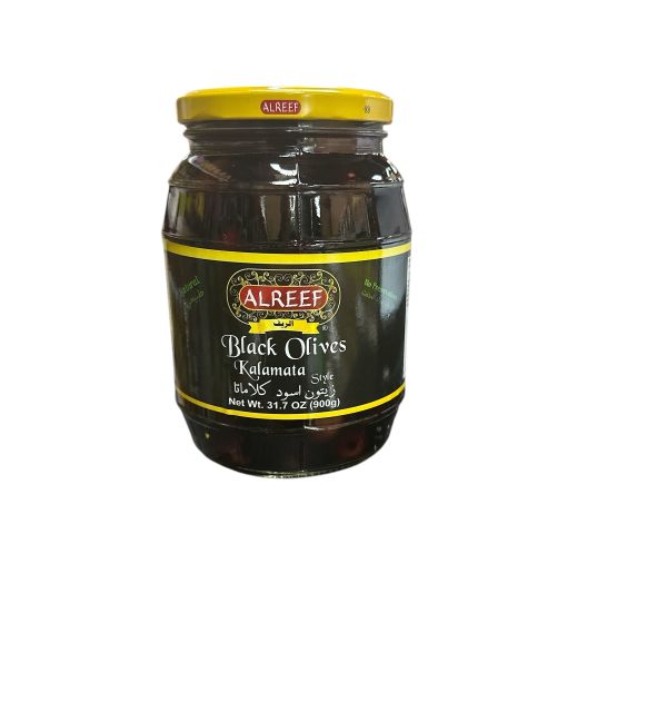 Al Reef Black Olives Kalamata 900g