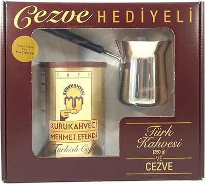 Mehmet Efendi Turk Cof w/Cof Pot