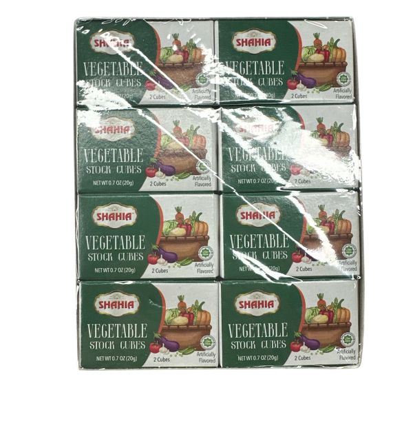 SHAHIA VEGETABLE STOCK CUBES 
