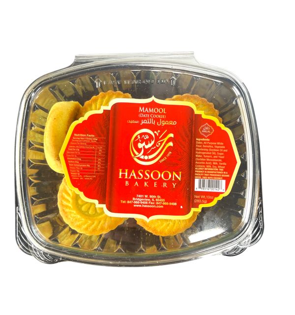 Hassoon Date Cookie Seemed Mamoul 10oz.