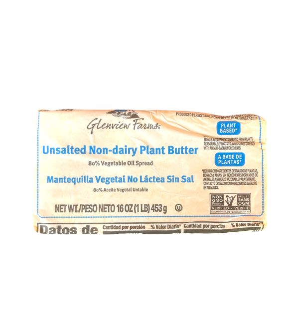 Unsalted Non-dairy Plant Butter