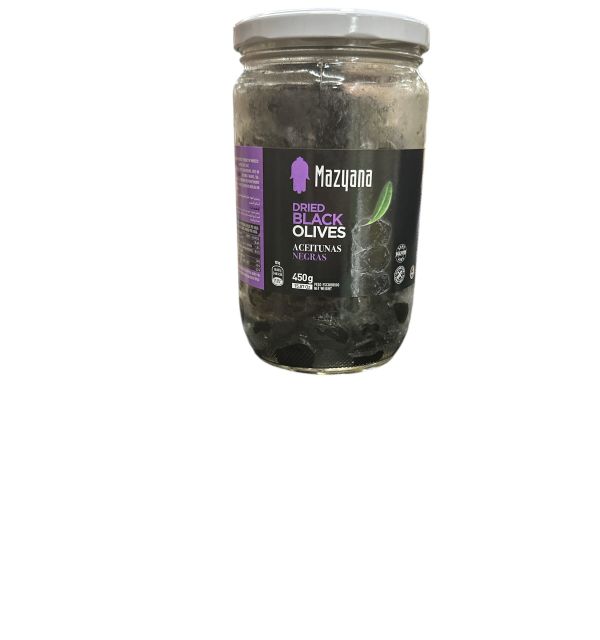 Mazyana Dried Black Olives 450g