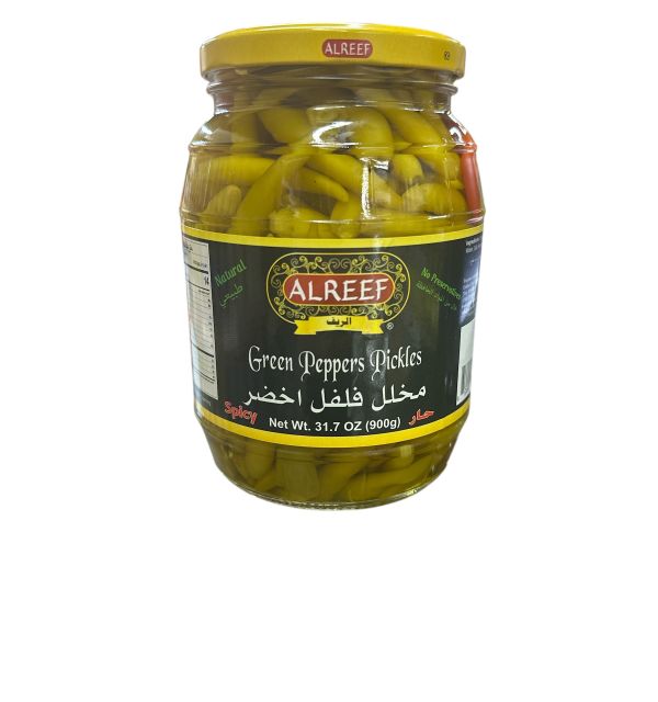 Alreef Green Peppers Pickles 900g