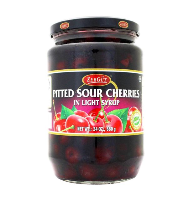 ZerGut Pitted Sour Cherries 700g