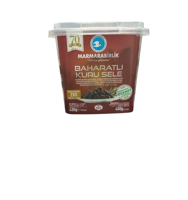 Marmarbirlik Black Olive Paste Baharatli 175g