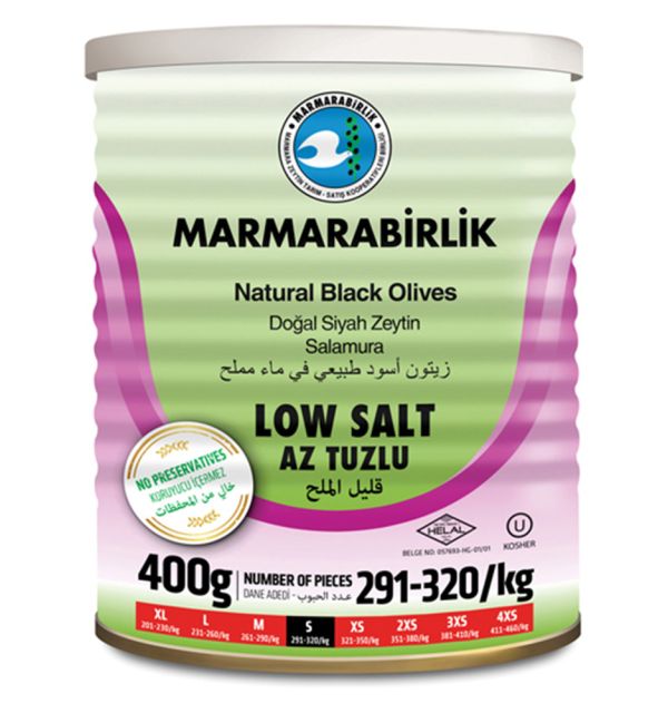 Marmarbirlik Gemlik Black Olives 400g