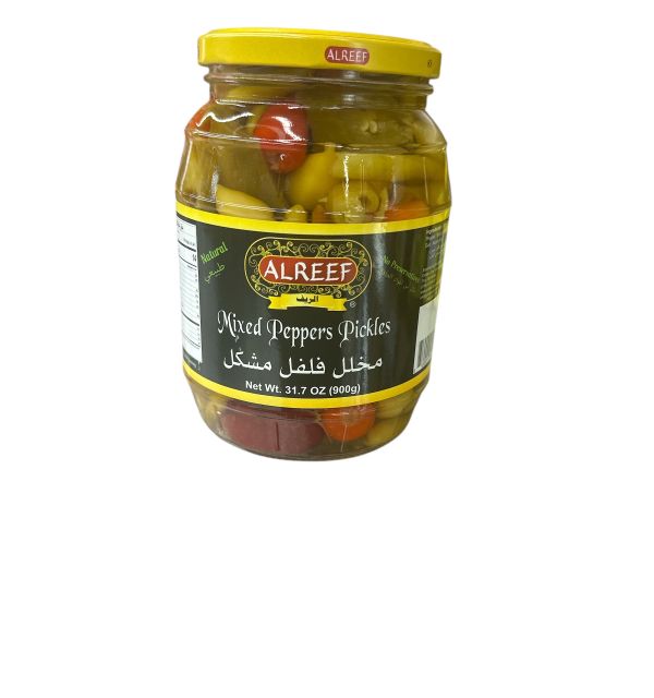 ALREEF MIXED PEPPERS PICKLES 900G