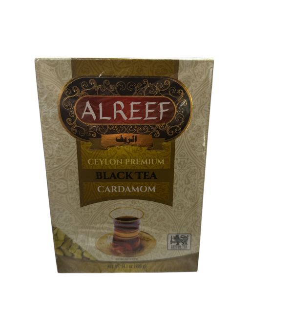 ALREEF BLACK TEA CARDAMOM 400G