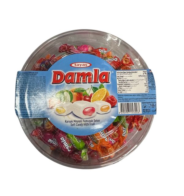 TAYAS DAMLA SOFT CAND WITH FRUIT 