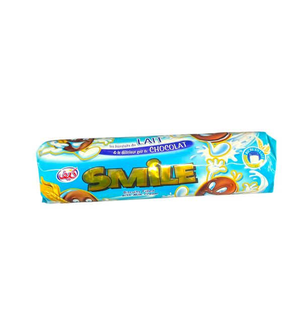 SMILE BISCUITS FILLED WITH CREAM