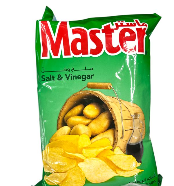 Master Salt and Vinegar Chips 105g