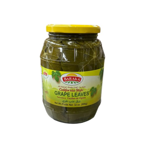 BARAKA Grape Leaves Jars 908g 