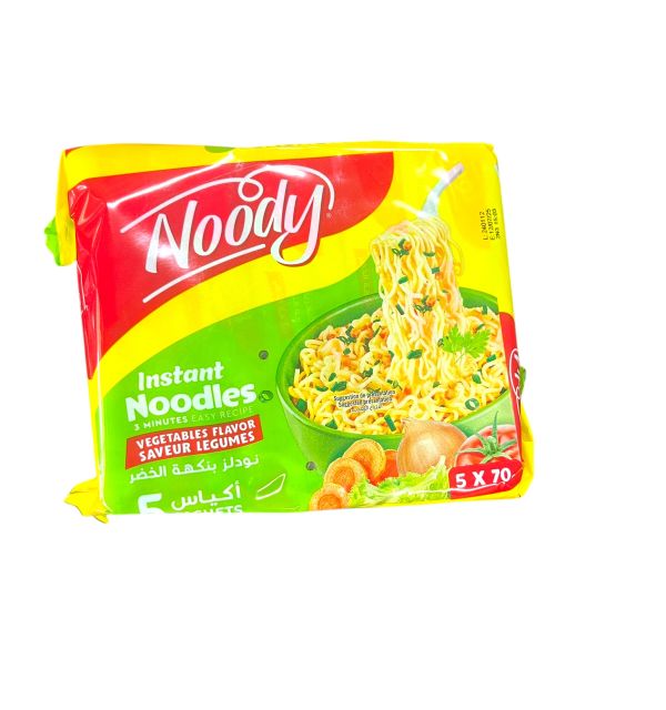 Noody Veg Flavor 5x70g