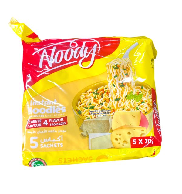 Noody Cheese Flavor 5x70g