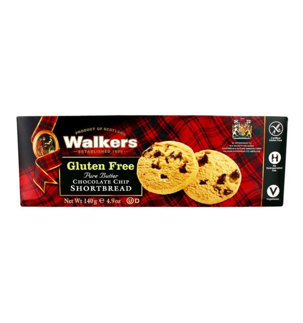 Walker's Gluten Free Chocolate Chip Shortbread