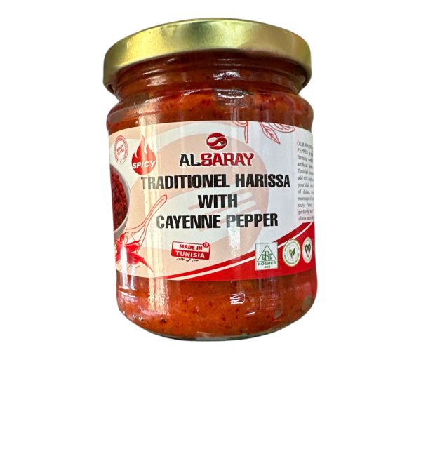 ALSARAY Traditional Harissa with cayenne pepper