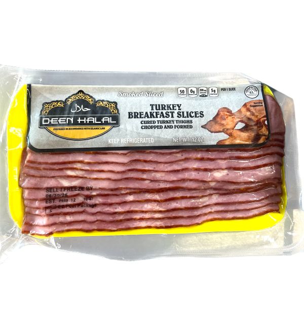 Deen Halal Turkey Breakfast Slices