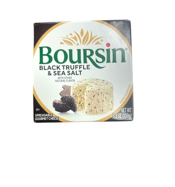 BOURSIN TRUFFLE & SEA SALT