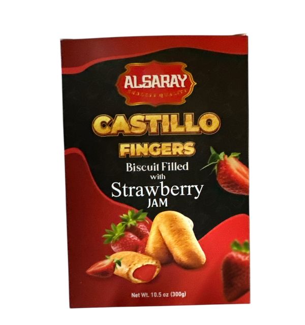 ALSARAY Castillo Fingers (Strawberry) 300g