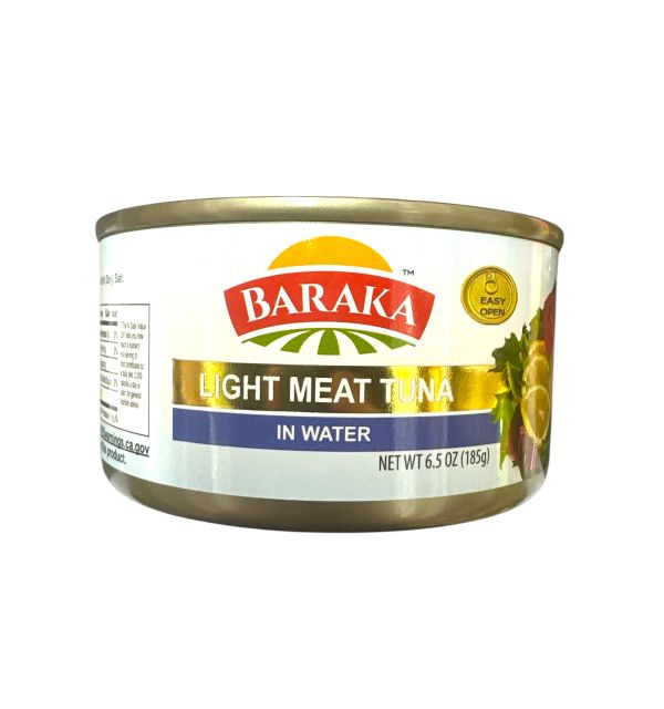 BARAKA Light Meat Tuna In Water 185 g 