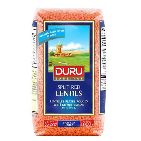 DURU RED  LENTILS 1KG 