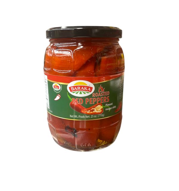 BARAKA Roasted Red Peppers 710g 
