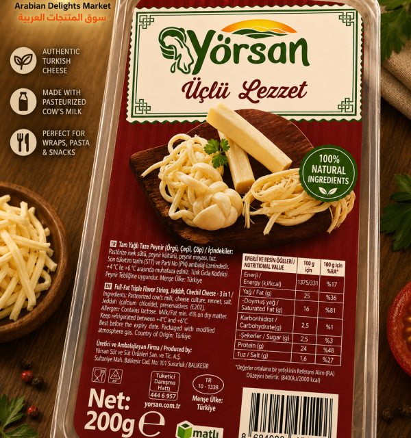YORSAN TRIPLE CHEESE 200G